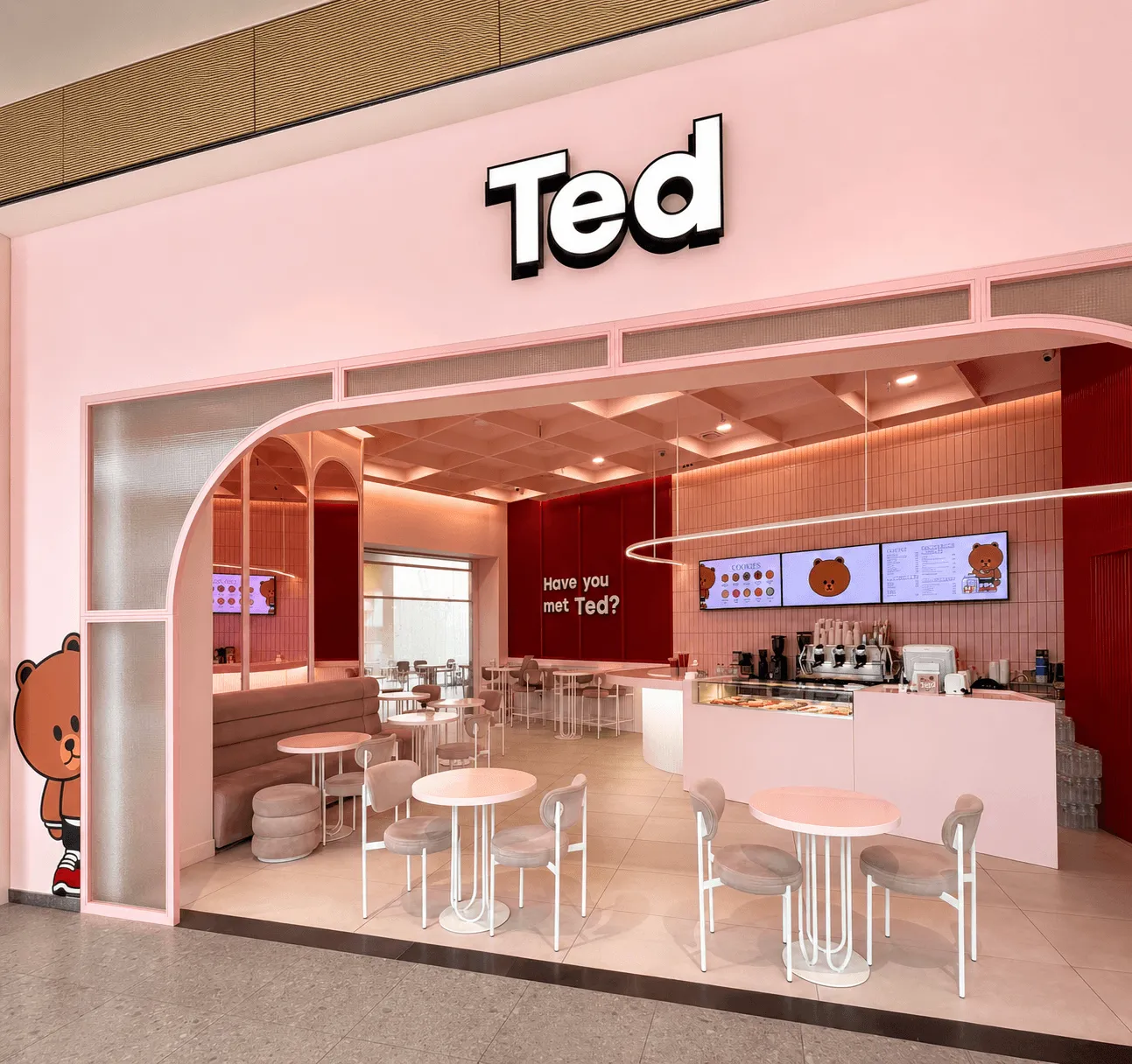 Ted at The Mall Athens